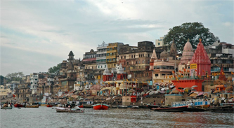 varanasi ghat view